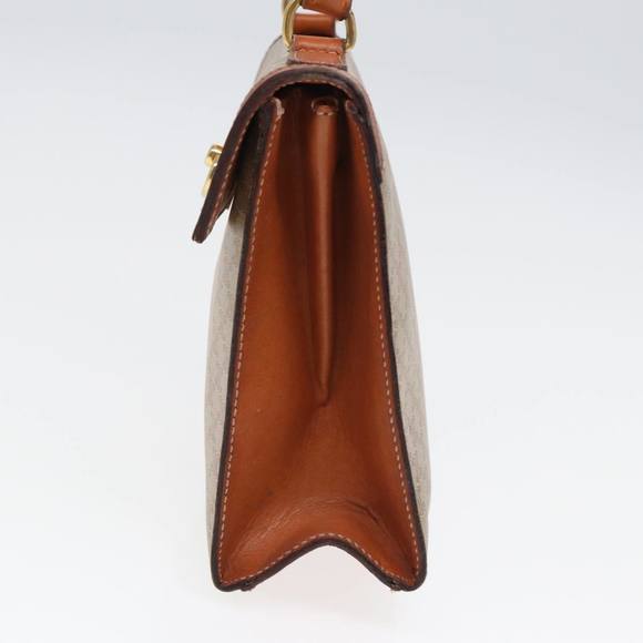 CELINE Macadam Canvas Hand Bag 2way Beige Auth 84755 - Picture 4 of 16